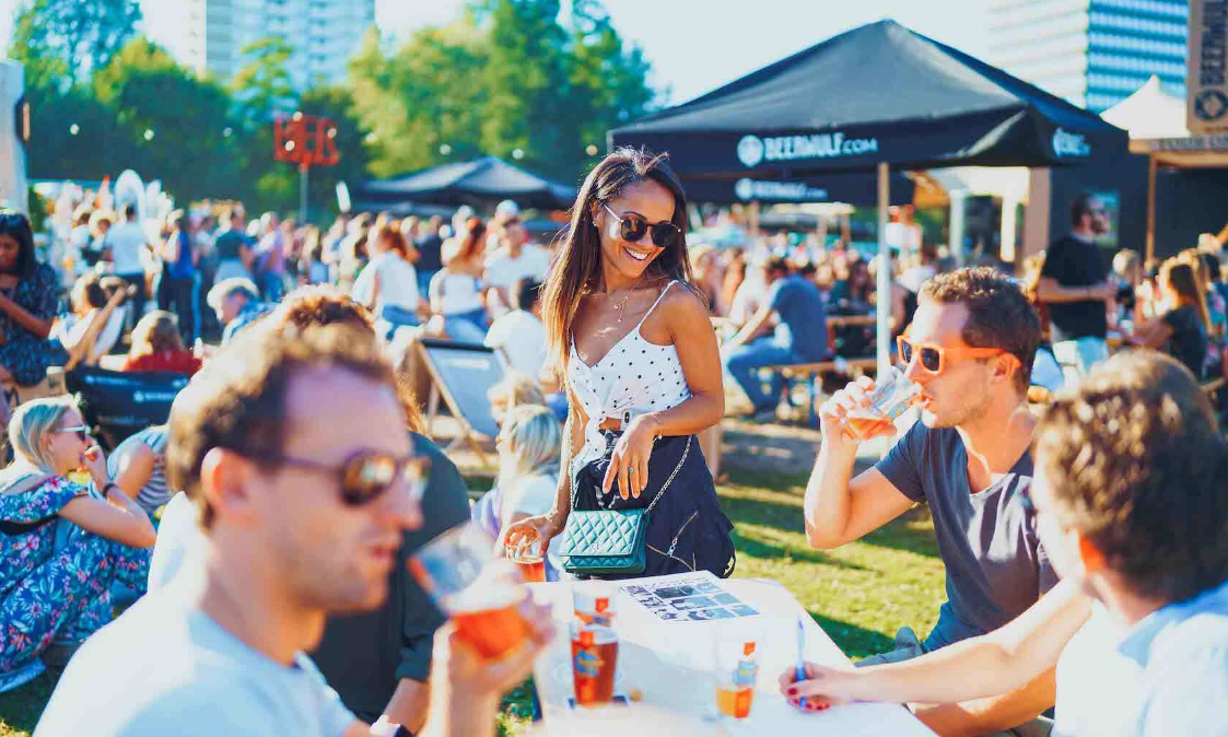 Sfeer tijdens TAPT festival