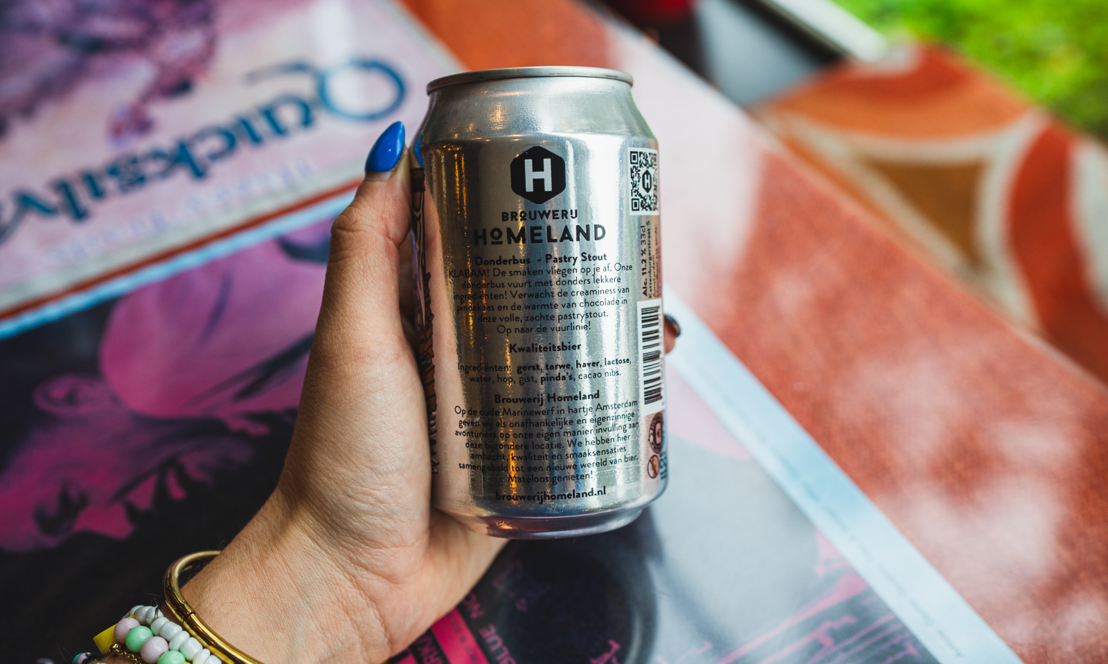 Blokje Homeland Donderbus vastgehouden