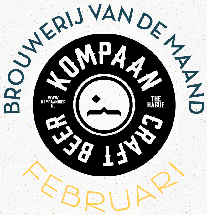 Kompaan Bier is brouwerij van de maand februari 2024