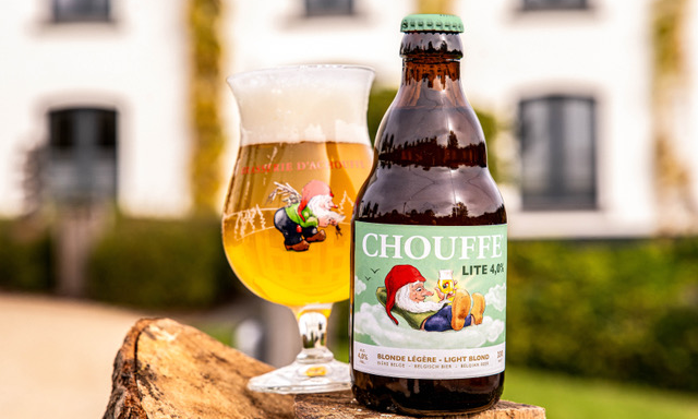 Chouffe Lite bier buiten Chouffe Lite bier buiten