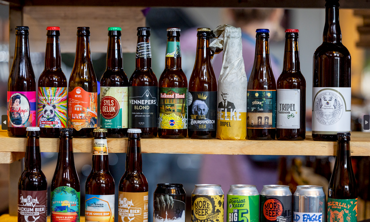 Aantal geproefde bieren in de competitie