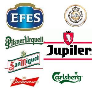 Pils logos buitenland