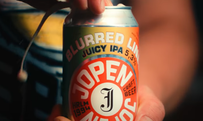 Jopen biertje openen