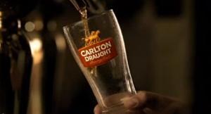 carlton draught slow motion