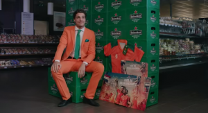 heineken met krat bier
