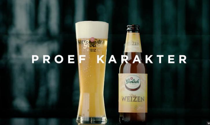 Grolsch Weizen reclame