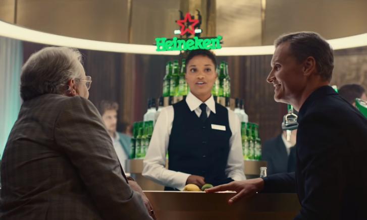 David Coulthard That's Heineken