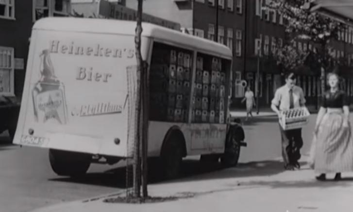 Heineken's reclame 1953