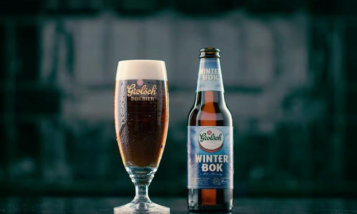 Grolsch Winterbok reclame