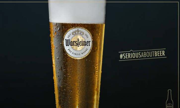 Warsteiner lanceert nieuwe tv commercial ‘Serious About Beer’