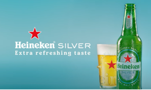 Heineken Silver Extra Refreshing Taste