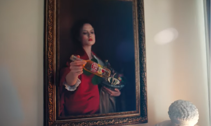 Desperados flesje uit het schilderij