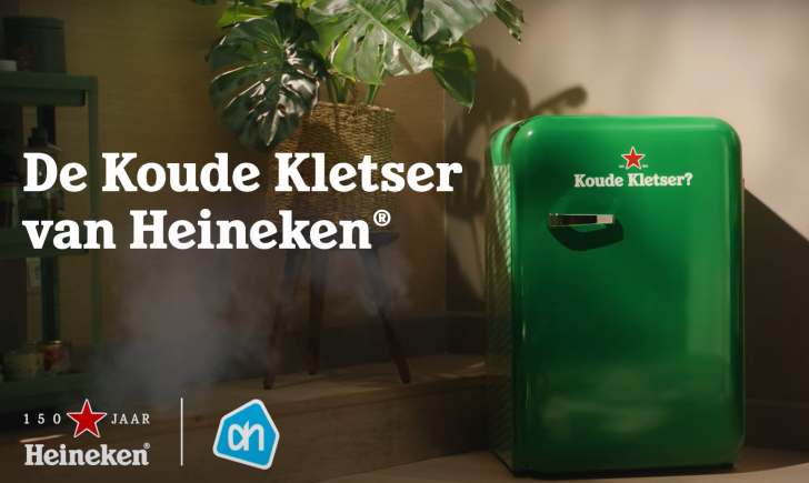 Heineken koelkast: De Koude Kletser