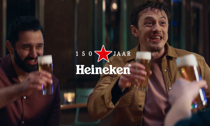 Heineken: Proost op 150 jaar gezelligheid