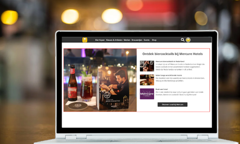 Boost een item op biernet