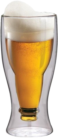 Hopside Down Bierglas