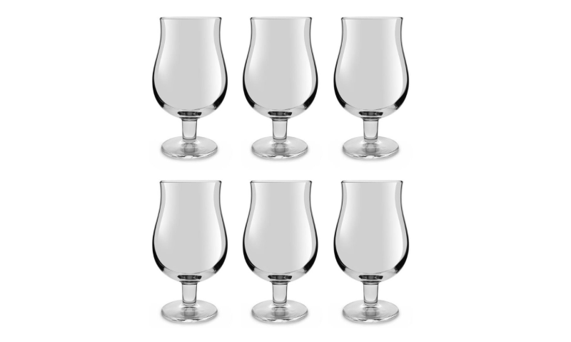 6 Royal Leerdam Mainz Tulpglazen 6 Royal Leerdam Mainz Tulpglazen