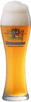 Weihenstephan bierglas voor weizen bier