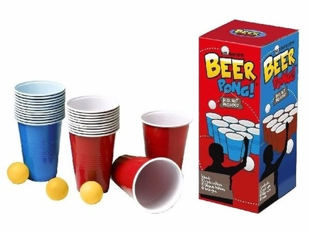 Beerpong set met bekers en balletjes