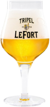 Tripel Lefort bierglas
