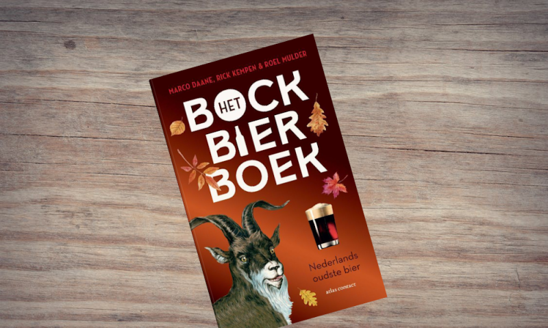 Bockbier boek op tafel