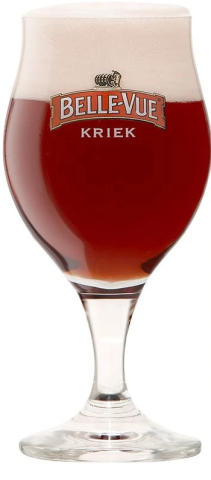 Belle-Vue Kriek bierglas