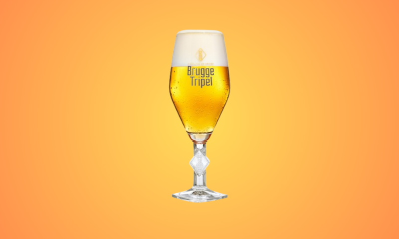 Brugge Tripel bierglas