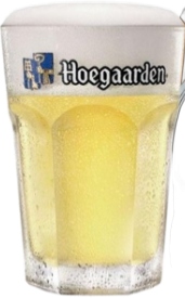 Hoegaarden witbier glas