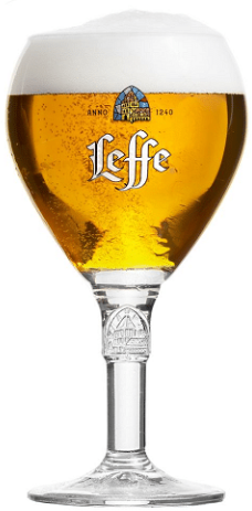 Leffe bierglas