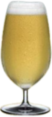 Nude Vintage Bierglas Nude Vintage Bierglas