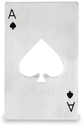 Ace of Spades Bottle Opener Ace of Spades Bottle Opener