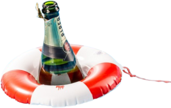 Reddingsband voor bier