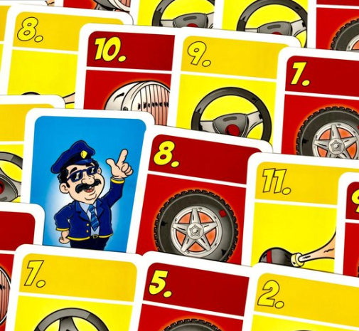 Kaarten van het BUSSEN spel Kaarten van het BUSSEN spel