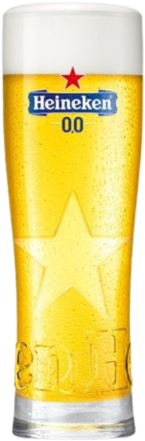Heineken 0.0 bierglas