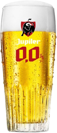 Jupiler 0.0 Bierglas