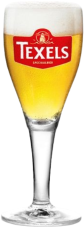 Texels bierglas op voet