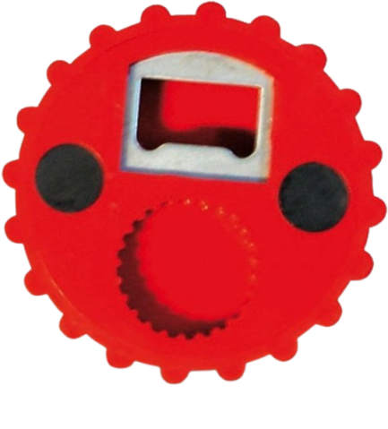 Bier heeft dit prachtige lichaam gevormd Magneet flesopener