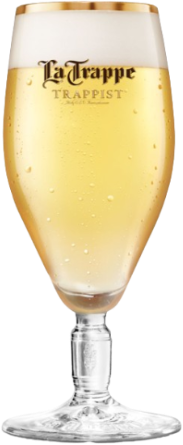 La Trappe bierglas Witte Trappist en Puur La Trappe bierglas Witte Trappist en Puur