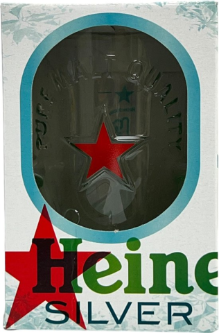 Heineken Silver bierglas in verpakking