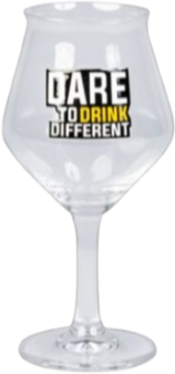 Dare to Drink Different proefglas