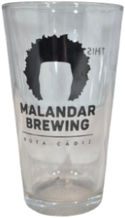 Malandar Brewing bierglas