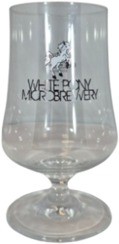 White Pony Microbrewery bierglas