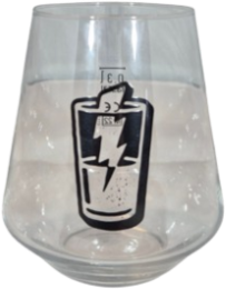 Lightning bierglas