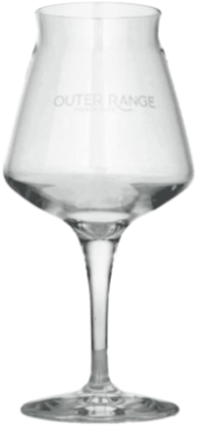 Outer Range Brewing Teku bierglas