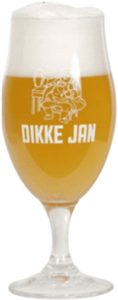 Dikke Jan bierglas