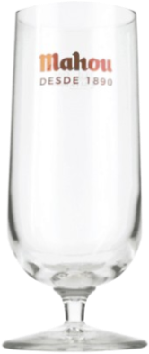 Mahou 5 Estrellas Copa bierglas