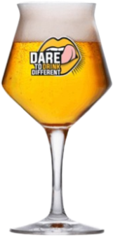 Dare to Drink Different bierglas