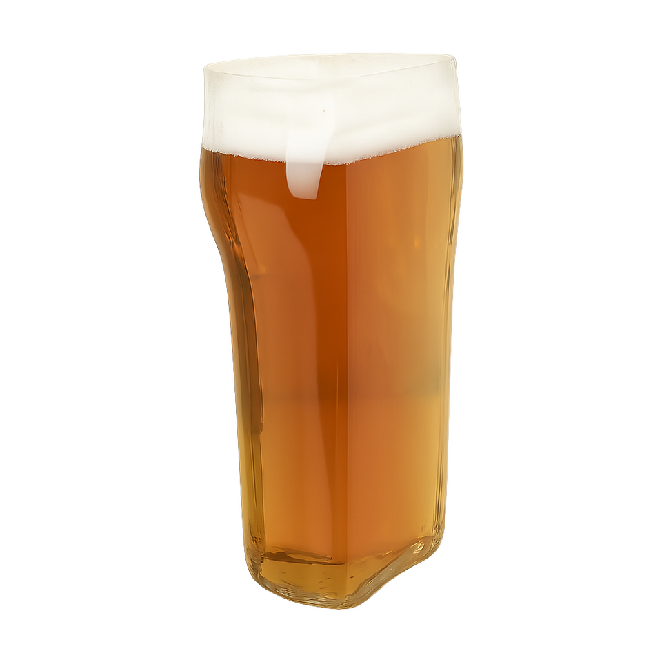 Half bierglas