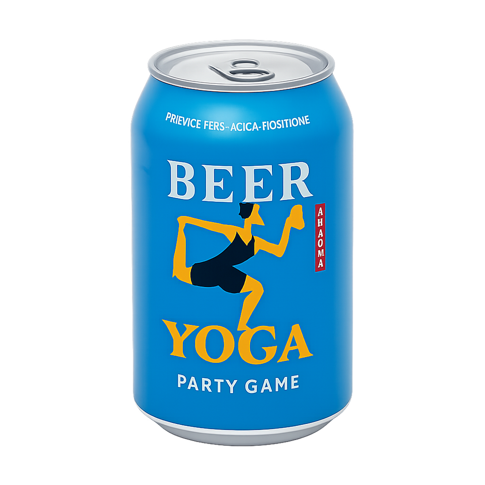 Bieryoga, yoga met een biertje in de hand
