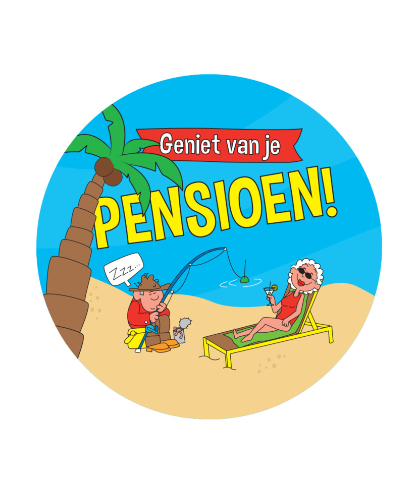 Bierviltjes pensioen (set van 6)